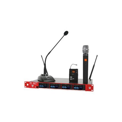  Galaxy Audio DHXR4 UHF Wireless Microphone Systems DHXR4 - Adorama