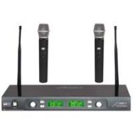 Adorama Audio 2000s AWM6547DU Handheld Wireless Mic System, AWR6547DU Rx, 2x AWX6540 Mic AWM6547DU