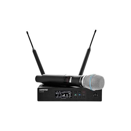  Adorama Shure QLXD24 Wireless Microphone System with BETA87A Cartridge, H50/534-598MHz QLXD24/B87A-H50