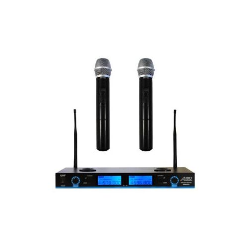  Adorama Audio 2000s AWM6522U Rechargeable UHF Dual-Channel Wireless Microphone System AWM6522U