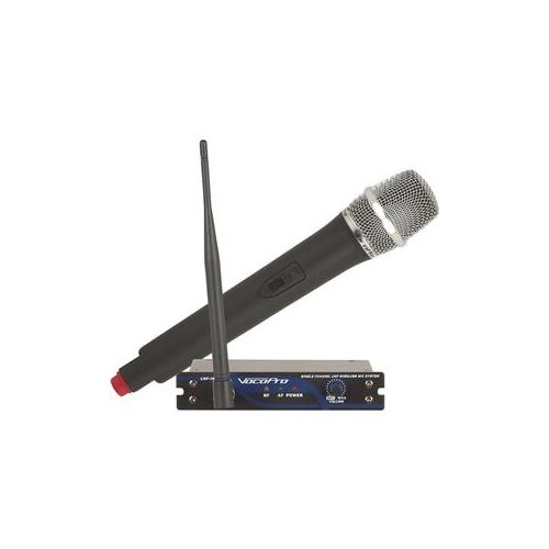  Adorama VocoPro UHF-18 Single Channel Wireless Microphone System, M: CH 45 (656.825MHz) UHF-18-M