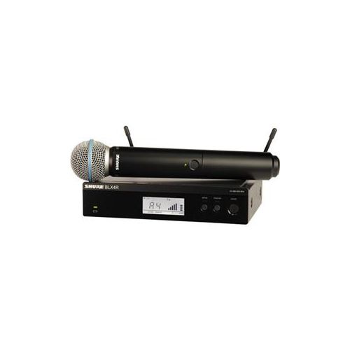  Adorama Shure BLX24R/B58 Rackable Handheld Wireless System, J10: 584 - 608 MHz BLX24R/B58=-J10