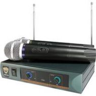 Adorama Nady DKW-Duo Dual Handheld Wireless Mic System, P/206.350MHz & R/212.100MHz DKW-DUO HTP/R