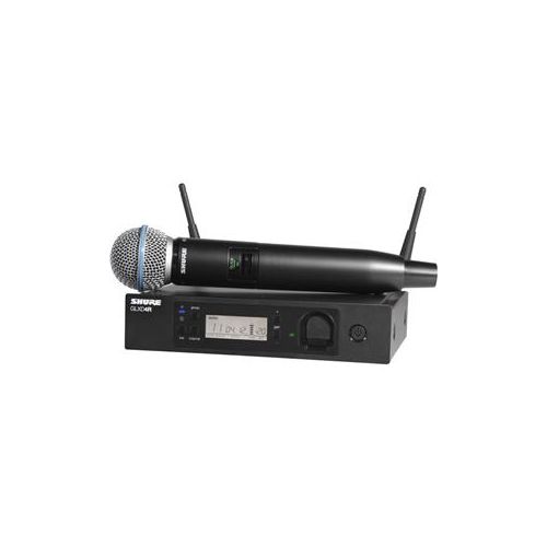  Adorama Shure GLXD24R/B58 Wireless System (Z2 Band: 2400 - 2483.5 MHz) GLXD24R/B58-Z2