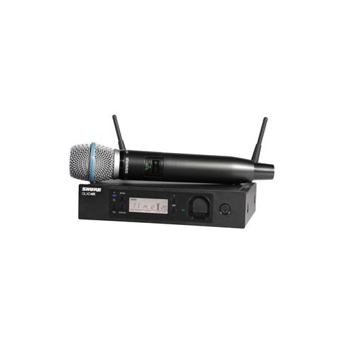  Adorama Shure GLXD24R/B87A Wireless System (Z2 Band: 2400 - 2483.5 MHz) GLXD24R/B87A-Z2