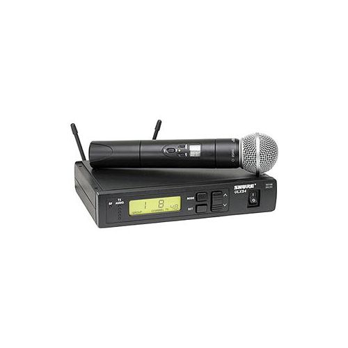  Adorama Shure ULXS24/58-G3 Wireless Handheld Microphone System (G3 / 470 - 505 MHz) ULXS24/58-G3