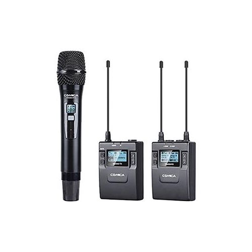  Adorama Comica CVM-WM300B Wireless Dual Mic Kit, B: 550-578.5MHz CVM-WM300B