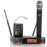 Adorama Galaxy Audio DHX Wireless Handheld Mic System,DHXR Receiver & HH65SC Transmitter DHXR/HH65SCD