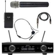 Adorama CAD Audio Digital Dual-Ch Wireless System, Handheld & Bodypack Mic System, AH GXLD2HBAH