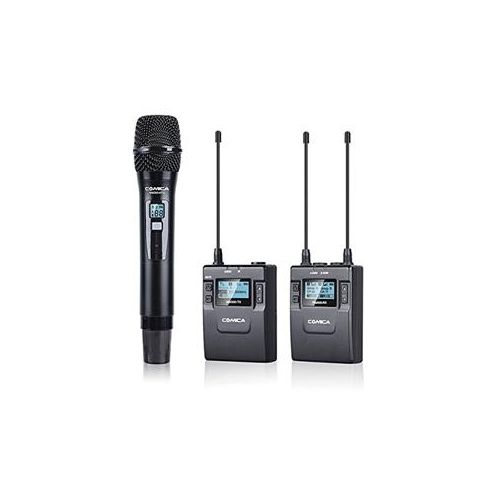  Adorama Comica CVM-WM300B Wireless Dual Mic Kit, A: 520-548.5MHz CVM-WM300B A