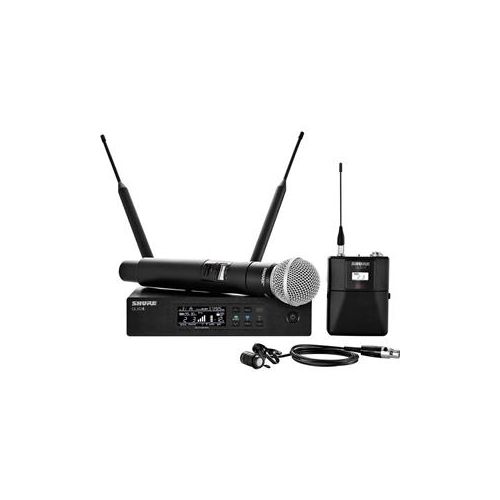  Adorama Shure QLXD124/85 Combo Wireless Mic System, G50/470-534Mhz QLXD124/85-G50