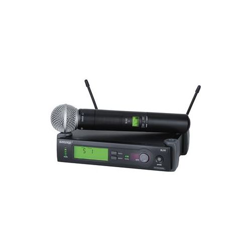  Adorama Shure SLX24/SM58-G4 Wireless Microphone System SLX24/SM58-G4