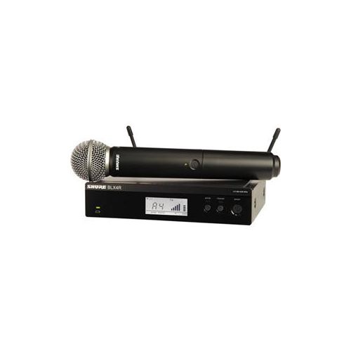  Adorama Shure BLX24R/SM58 Rackable Handheld Wireless System, J10: 584 - 608 MHz BLX24R/SM58=-J10