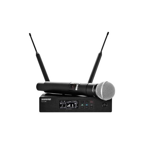  Adorama Shure QLXD24/SM58 Handheld Wireless Microphone System - G50: 470 to 534 MHz QLXD24/SM58-G50