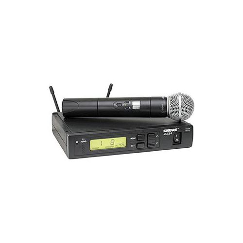  Adorama Shure ULXS24/58-J1 Wireless Handheld Microphone System (J1 / 554 - 590 MHz) ULXS24/58-J1