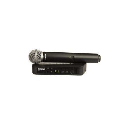  Adorama Shure BLX24/SM58 Handheld Wireless System, H9: 512.125-541.800MHz BLX24/SM58-H9