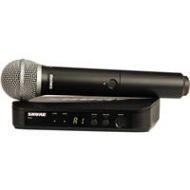 Adorama Shure BLX24/PG58 Vocal Wireless System, J10: 584 - 608 MHz BLX24/PG58=-J10