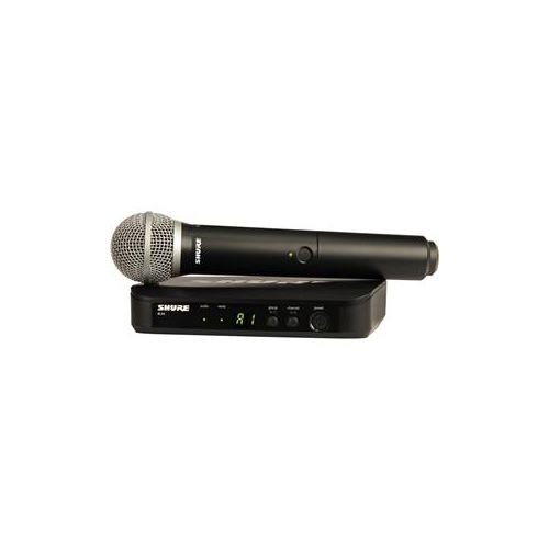  Adorama Shure BLX24/PG58 Vocal Wireless System, J10: 584 - 608 MHz BLX24/PG58=-J10