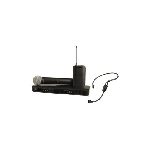  Adorama Shure BLX1288/P31 Headset & Handheld Combo Mic System, H10: 542.125-571.800MHz BLX1288/P31-H10