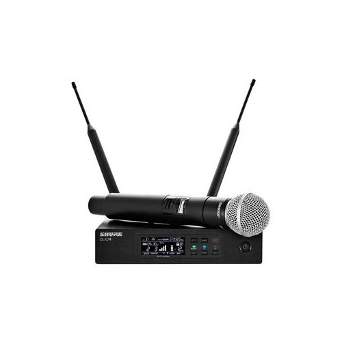  Adorama Shure QLXD24/SM58 Handheld Wireless Microphone System, J50A: 572 - 616MHz QLXD24/SM58-J50A