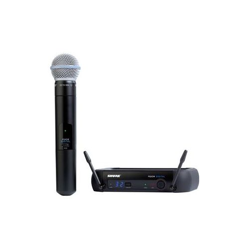  Adorama Shure PGXD24/BETA58 Handheld Digital Wireless System with BETA 58A PGXD24/BETA58-X8