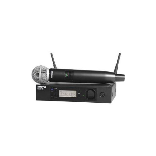  Adorama Shure GLXD24R/SM58 Wireless System (Z2 Band: 2400 - 2483.5 MHz) GLXD24R/SM58-Z2