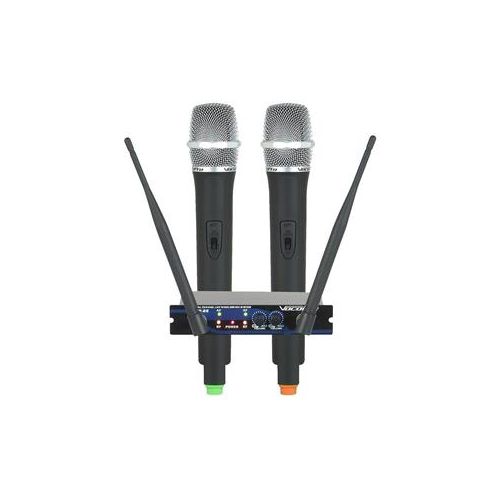  Adorama VocoPro UHF-28 Dual-Channel UHF Wireless Microphone System UHF-28-9