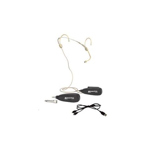  Adorama AmpliVox 2.4 GHz Universal Digital Wireless Omni-Directional Headset Microphone S1699