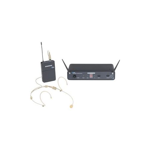  Adorama Samson Concert 88 16-CH UHF Wireless Micro Headset System, Band D: 542 to 566MHz SWC88BDE10-D