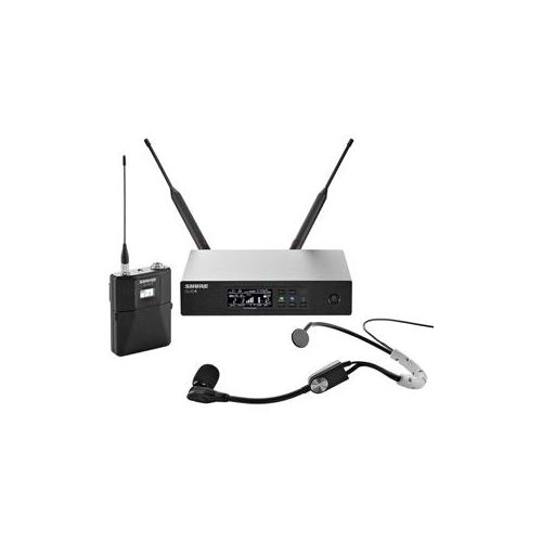  Adorama Shure QLXD14/SM35 Headworn Wireless Microphone System, V50: 174.120-215.820 MHz QLXD14/SM35-V50