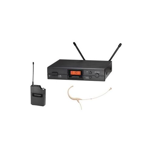  Adorama Audio-Technica 2000 Series ATW-2194b Wireless System w/ BP894cW Beige Mic,Band I ATW-2194BI-TH