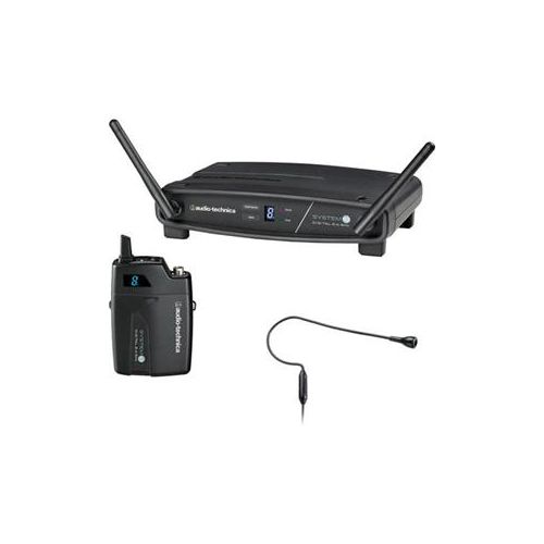  Adorama Audio-Technica ATW-1101/H92 System 10 Digital Miniature Mic System, 2.4GHz Range ATW-1101/H92