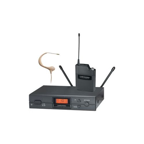  Adorama Audio-Technica 2000 Series ATW-2193b Wireless System w/ BP893cW Beige Mic,Band I ATW-2193BI-TH