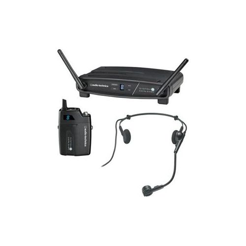  Adorama Audio-Technica ATW-1101/H System 10 Digital Wireless Mic System, 2.4GHz Range ATW-1101/H