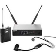 Adorama Shure QLXD14/SM35 Headworn Wireless Microphone System, H50/534-598MHz QLXD14/SM35-H50