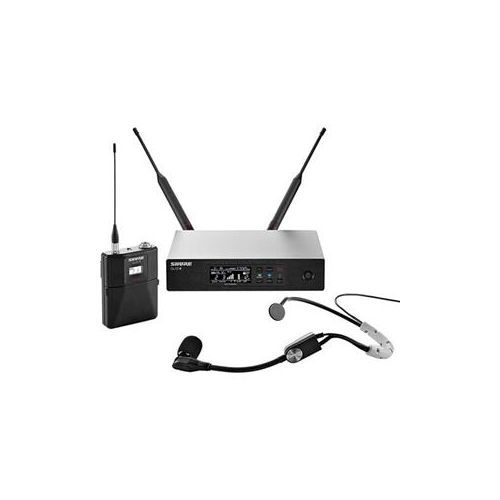  Adorama Shure QLXD14/SM35 Headworn Wireless Microphone System, H50/534-598MHz QLXD14/SM35-H50