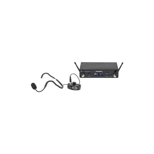  Adorama Samson AirLine AHX Wireless UHF Fitness Headset System, D: 542 to 566 MHz SWSATXQE-D
