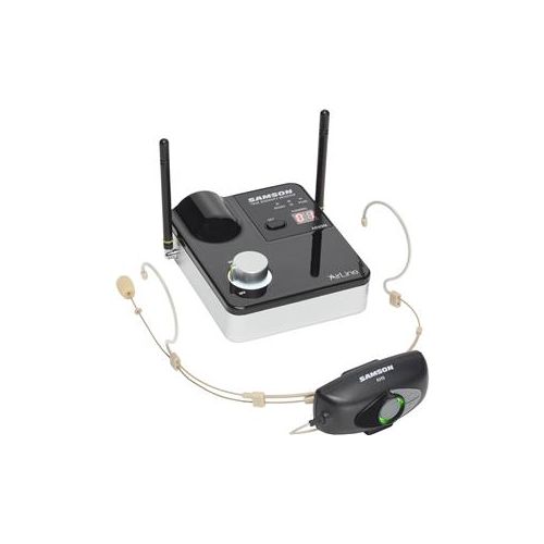  Adorama Samson AirLine 99m Wireless Headset System, Frequency Band D: 542 to 566MHz SW9A9SDE10-D