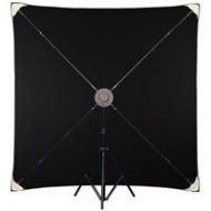 Adorama Studio Assets PXB Pro 6x6 X-Frame Background Kit with Black Muslin SA4152K1