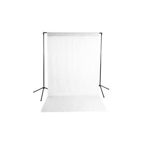  Adorama Savage Economy Background Support Stand with 5x9 White Backdrop 59-9901