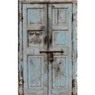 Click Props Wooden Door Blue Backdrop, Medium BW253 - Adorama
