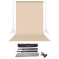 Adorama Savage Widetone Seamless Background Paper 86 x 36 Egg Nog, #19 W/10 Support 19-86 A