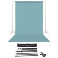 Adorama Savage Widetone Seamless Background Paper 86 x 36 Sky Blue, #2 W/10 Support 2-86 2