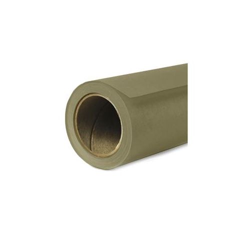  Adorama Savage Widetone Seamless Background Paper, #34 Olive Green 34-50