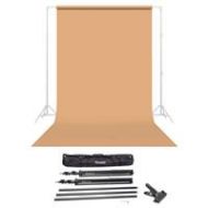 Adorama Savage Widetone Seamless Background Paper 86wide x 36 Beige #25 W/10 Support 25-86 A