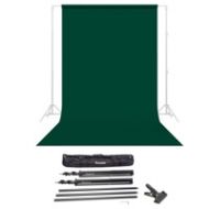 Adorama Savage Widetone Seamless Background Paper 86 x 36 Evergreen, #18 W/10 Support 18-86 A