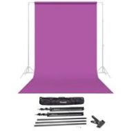 Adorama Savage Widetone Seamless Background Paper 86x36 #91 Plum WITH 10 Support 91-86 A