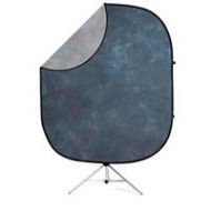Adorama Savage 5x6 Collapsible Disc Reversible Background with 8 Stand, Indigo Nights CB106-KIT