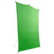 Adorama Savage 5x7 Chroma Green Background Backdrop Travel Kit, Includes Stand, Bag BT4657-KIT