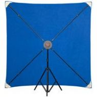 Adorama Studio Assets PXB Pro 6x6 Background Kit with Chroma Key Blue Muslin SA4157K1